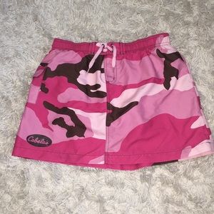 Pink Camo Active Skirt